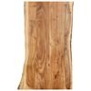 vidaXL Table Top Solid Acacia Wood 100x(50-60)x2,5 cm