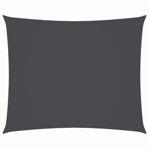 vidaXL Sunshade Sail Oxford Fabric Rectangular 3x4 m Anthracite