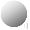 vidaXL Frameless Mirror Round 30 cm Glass