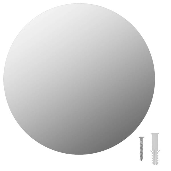 vidaXL Frameless Mirror Round 30 cm Glass