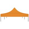 vidaXL Party Tent Roof 6x3 m Orange 270 g/m²