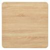 vidaXL Bistro Table Oak Colour 50x50x107 cm