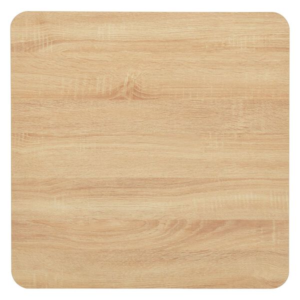 vidaXL Bistro Table Oak Colour 50x50x107 cm