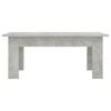 vidaXL Coffee Table Concrete Grey 100x60x42 cm Engineered Wood