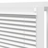 Plisse Blind 50x150cm White Pleated Blind