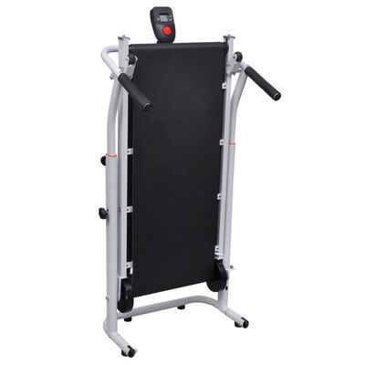vidaXL Mini Treadmill Folding 93 x 36 cm Black