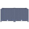 vidaXL Raised Bed 80x80x38 cm Polypropylene