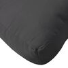 vidaXL Pallet Cushion Black 58x58x10 cm Fabric