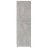vidaXL Bathroom Cabinet Concrete Grey 30x30x95 cm Engineered Wood