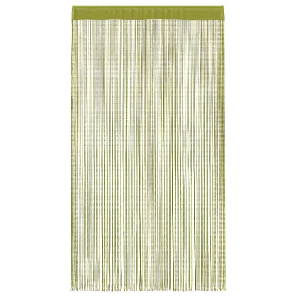 vidaXL String Curtains 2 pcs 140x250 cm Green