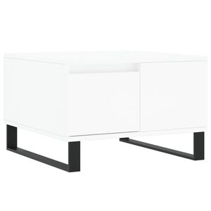 vidaXL Coffee Table White 55x55x36.5 cm Engineered Wood