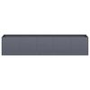 vidaXL Planter Anthracite 200x40x40 cm Cold-rolled Steel
