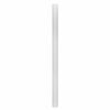 vidaXL Room Divider Bamboo White Width 250 cm Height 165 cm