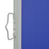 vidaXL Patio Retractable Side Awning 100x300 cm Blue