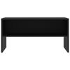 vidaXL TV Cabinet Black 80x40x40 cm Engineered Wood