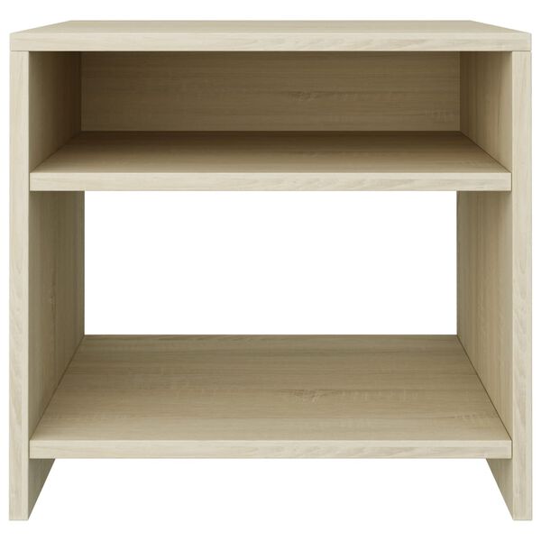 vidaXL Bedside Cabinet Sonoma Oak 40x30x40 cm Engineered Wood