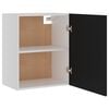 vidaXL Hanging Cabinet Lyon Black 50x31x60 cm Engineered Wood