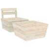 vidaXL 2 Piece Garden Lounge Set Impregnated Spruce Wood