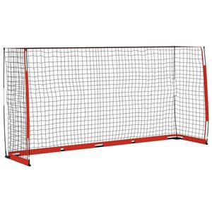 vidaXL Soccer Goal 366.5x91x183 cm Steel