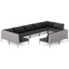 vidaXL Garden Lounge Set | Dark Grey