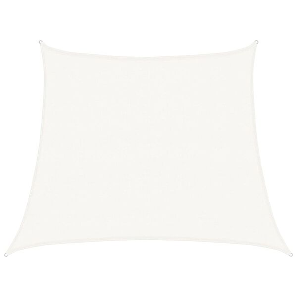 vidaXL Sunshade Sail 160 g/m² White 3/4x3 m HDPE