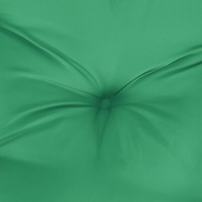 vidaXL Pallet Cushion Green 58x58x10 cm Fabric