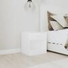 vidaXL Nightstand 2 pcs with Drawer White