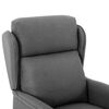 vidaXL Recliner Chair Light Grey Fabric