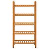 vidaXL Shoe Rack with 5 Shelves 50x27x100 cm Solid Oak Wood