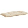vidaXL Pallet Cushions 3 pcs Beige Fabric