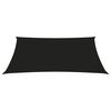 vidaXL Sunshade Sail Oxford Fabric Trapezium 3/4x3 m Black