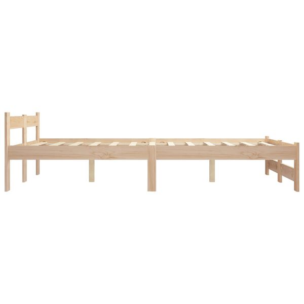 vidaXL Pallet Bed Frame without Mattress 180x200 cm Super King Solid Wood Pine
