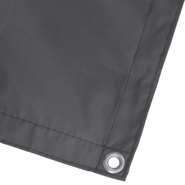 vidaXL Balcony Screen Oxford Fabric 90x400 cm Anthracite