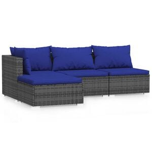 vidaXL Garden Lounge Set | Grey