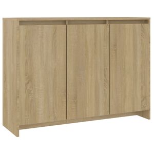 vidaXL Sideboard | Sonoma Oak | Engineered Wood | Medium | Sideboard
