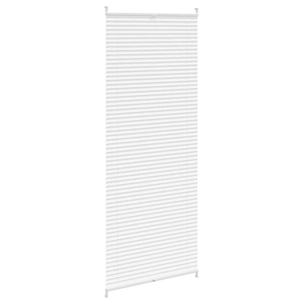 Plisse Blind 80x200cm White Pleated Blind