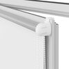 vidaXL Roller blind blackout 84.4x230 cm Fabric Width 80 cm white