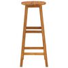 vidaXL Bar Stools 4 pcs Solid Acacia Wood