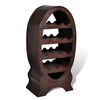 vidaXL Wine Rack Brown Wood