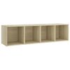 vidaXL 5 Piece TV Cabinet Set Sonoma Oak Engineered Wood