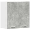 vidaXL Hanging Cabinet Lyon Concrete Grey 60x31x60 cm Engineered Wood