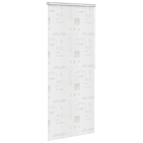 vidaXL Shower Roller Blind 80x240 cm Splash