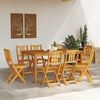 vidaXL Garden Chair 8 pcs Brown 36 x 46 x 86cm Solid Acacia wood