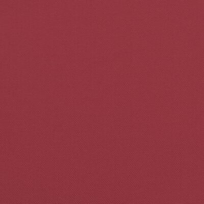 vidaXL Pallet Cushion Wine Red 60x40x12 cm Fabric