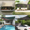 vidaXL Sunshade Sail 160 g/m² Anthracite 2.5x4.5 m HDPE