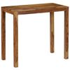 vidaXL Bar Table Solid Acacia Wood 118x60x107 cm