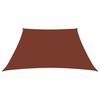 vidaXL Sunshade Sail Oxford Fabric Trapezium 2/4x3 m Terracotta