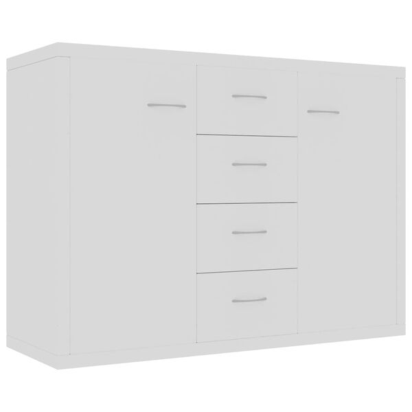 vidaXL Sideboard White 88x30x65 cm Engineered Wood