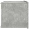 vidaXL Bedside Cabinet Concrete Grey 40x30x30 cm Engineered Wood
