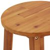 vidaXL Bar Stools 8 pcs Solid Wood Acacia